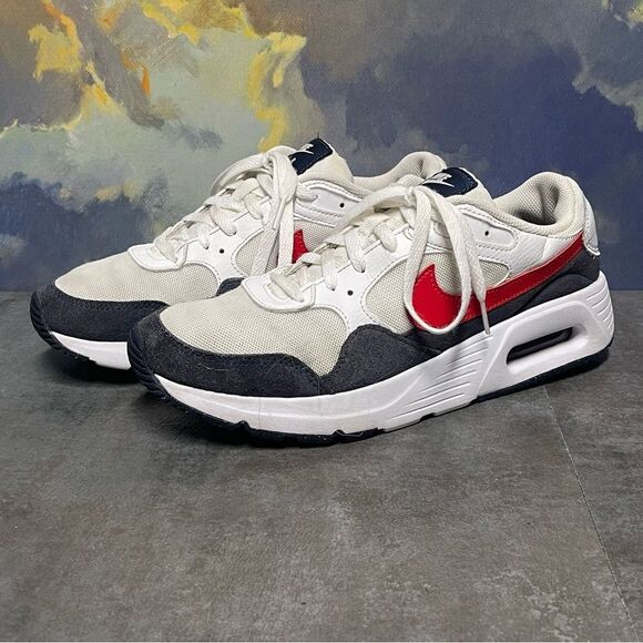 Nike Air Max SC White / University Red Men's Sneakers Size 8 - Picture 15 of 16